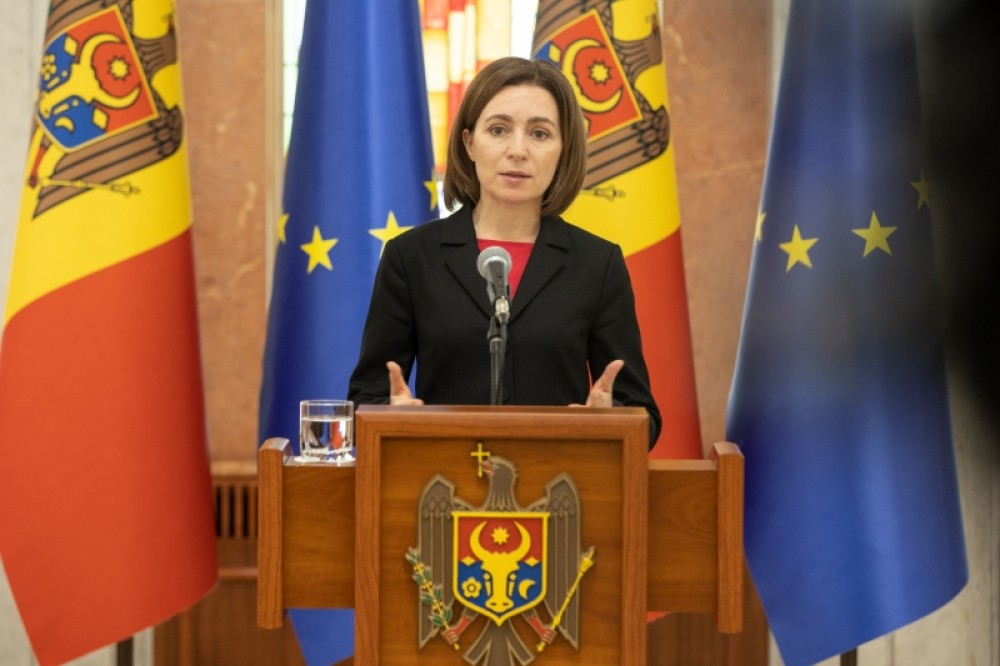 LIVE // Briefing de presă susținut de Maia Sandu, după ce Moldova a obținut statutul de țară candidată la aderare la UE
